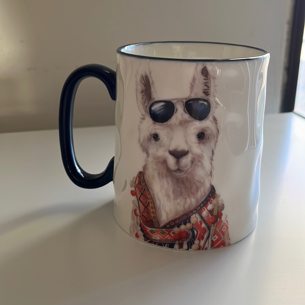 Signature Housewares Hipster Lama Mug